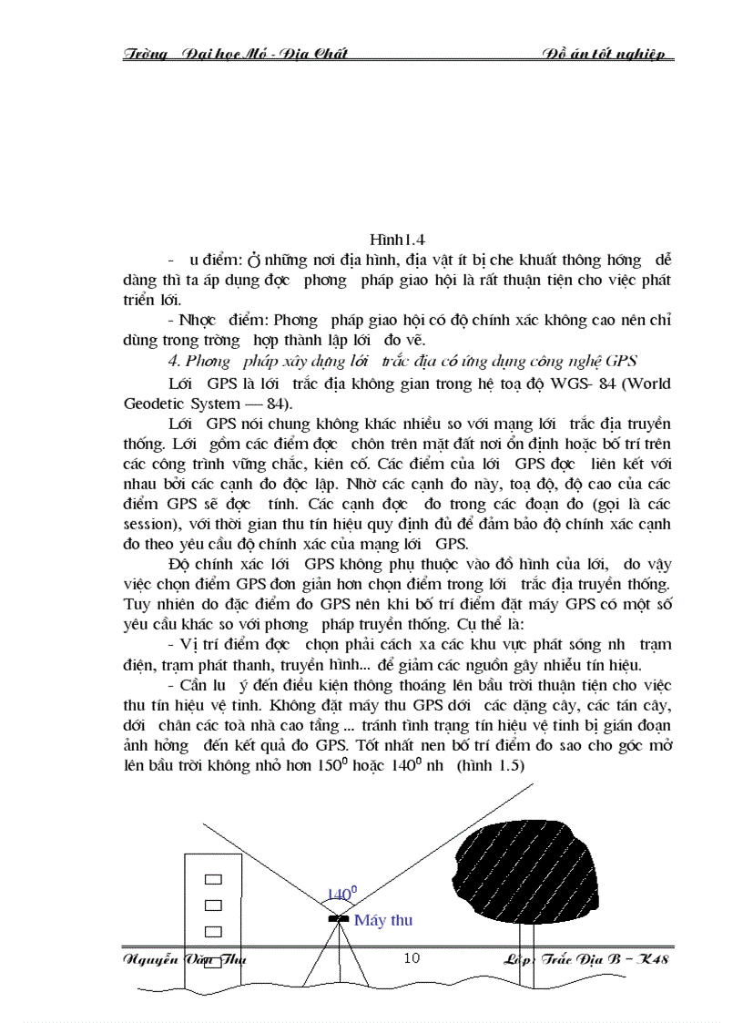 image for page Thành lập lưới khống chế trắc địa mặt bằng và độ cao phục vụ đo vẽ khảo sát khu xây dựng các công trình thuỷ lợi thuỷ điện