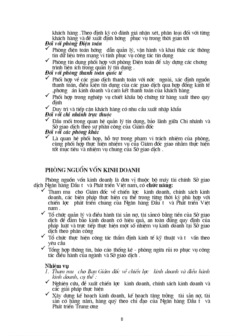 image for page Báo cáo thực tập Tại Sở Giao dịch 1 ngân hàng NHĐT PT BIDV