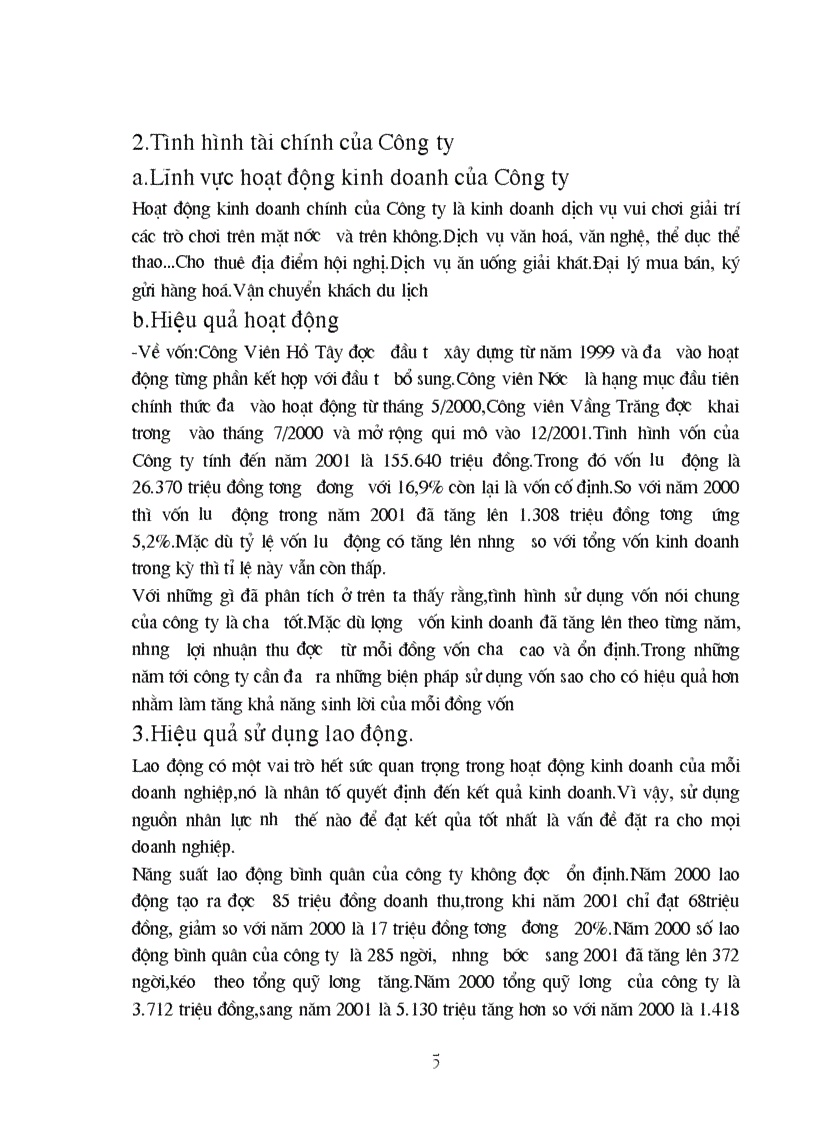 image for page Báo cáo thực tập Tại Công ty CP Dịch vụ Giải trí Hà Nội