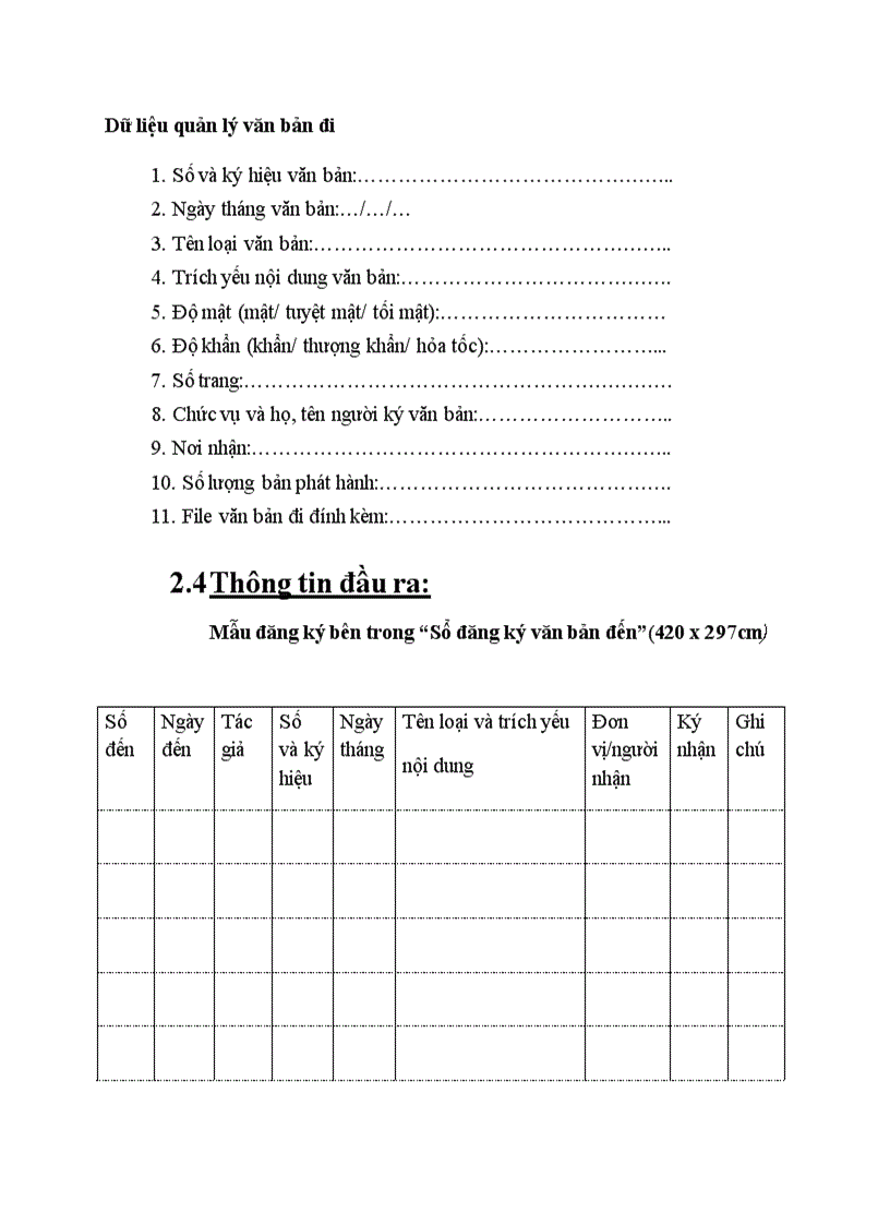 image for page Phân tích và thiết kế hệ thống thông tin quản lý văn bản