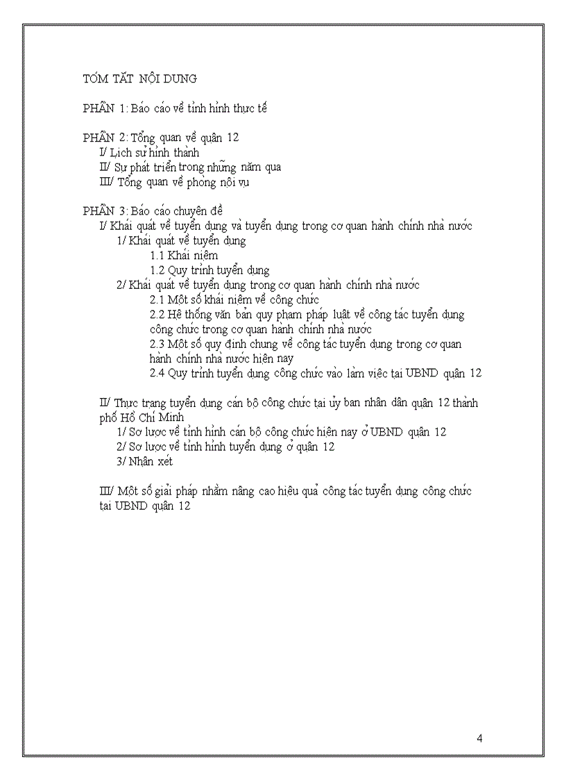 image for page Thư c tra ng va mô t sô gia i pha p nâng cao hiê u qua trong tuyê n du ng ca n bô công chư c ta i U y ban nhân dân Quâ n 12 Tha nh phô Hô Chi Minh