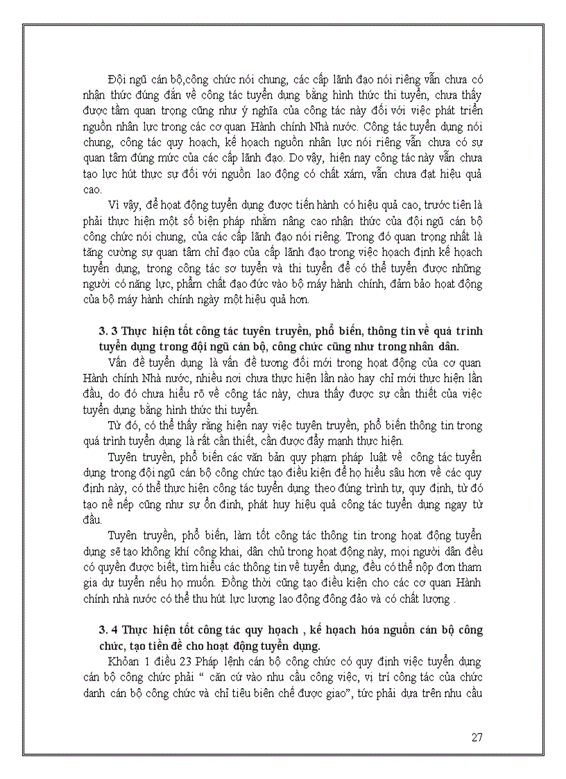 image for page Thư c tra ng va mô t sô gia i pha p nâng cao hiê u qua trong tuyê n du ng ca n bô công chư c ta i U y ban nhân dân Quâ n 12 Tha nh phô Hô Chi Minh