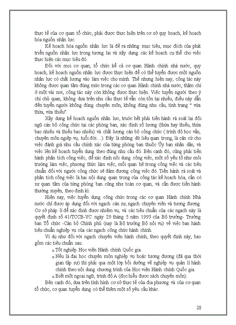 image for page Thư c tra ng va mô t sô gia i pha p nâng cao hiê u qua trong tuyê n du ng ca n bô công chư c ta i U y ban nhân dân Quâ n 12 Tha nh phô Hô Chi Minh