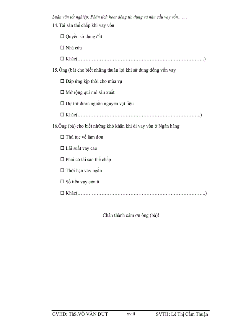 image for page Phân tích hoạt động tín dụng và nhu cầu vay vốn tại NHNN PTNT huyện Cao lãnh