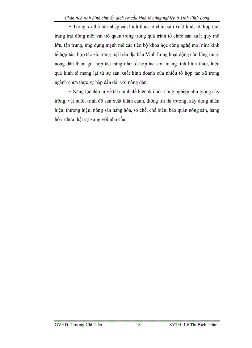 image for page Phân tích tình hình chuyển dịch cơ cấu kinh tế nông nghiệp ở Tỉnh Vĩnh Long