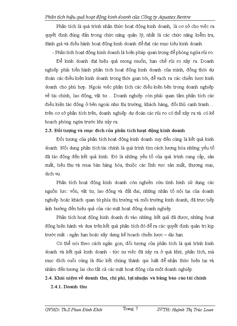 image for page Đánh giá Hiệu quả hoạt động kinh doanh của Công ty cổ phần xuất nhập khẩu thủy sản Bến Tre