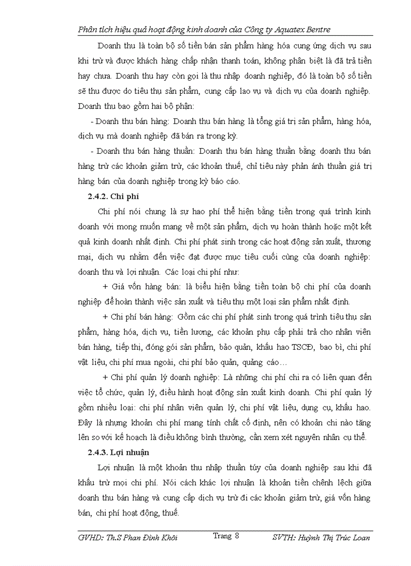 image for page Đánh giá Hiệu quả hoạt động kinh doanh của Công ty cổ phần xuất nhập khẩu thủy sản Bến Tre