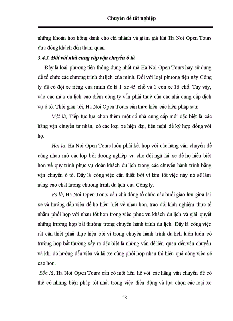 image for page Nâng cao năng lực cạnh tranh của Ha Noi Open Tours khi Việt Nam gia nhập WTO