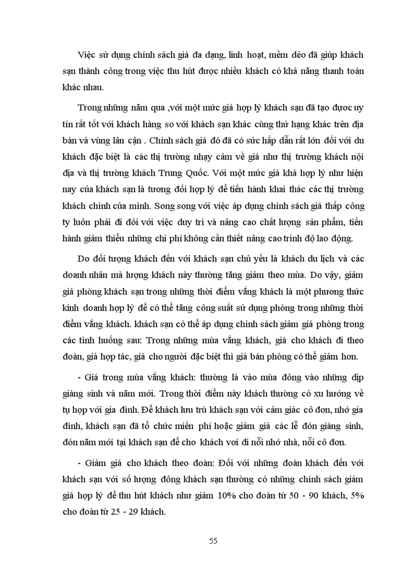 image for page Các biện pháp nhằm thu hút khách inbound Trung Quốc của khách sạn Kim Liên