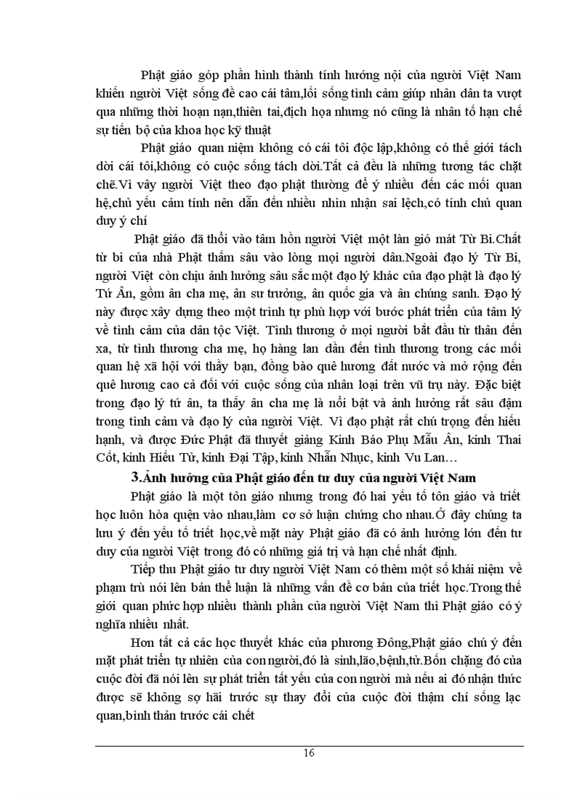 image for page Những giá trị và hạn chế của Phật giáo và ảnh hưởng của nó ở nước ta hiện nay