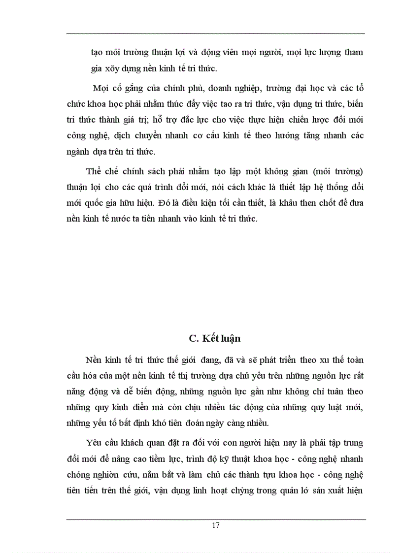 image for page Xây dựng nền kinh tế tri thức ở VN Lý luận thực trạng giải pháp