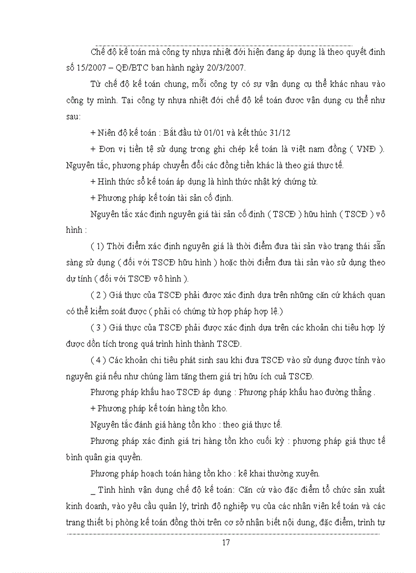 image for page Kế toán chi phí sản xuất và tính giá thành sản phẩm tại Công ty Nhựa Nhiệt Đới ko lý luận nhật ký chứng từ