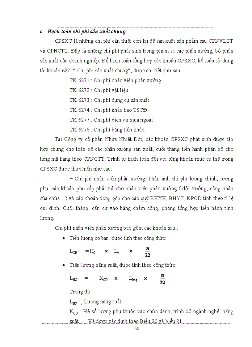 image for page Kế toán chi phí sản xuất và tính giá thành sản phẩm tại Công ty Nhựa Nhiệt Đới ko lý luận nhật ký chứng từ