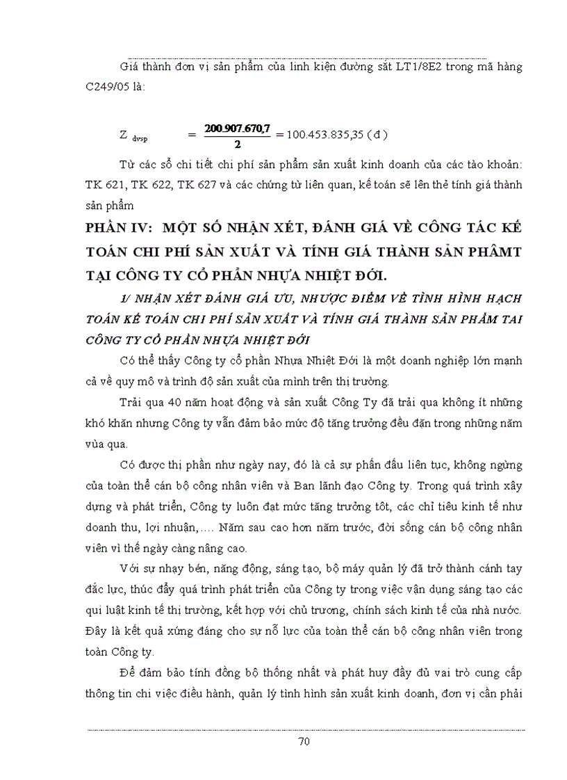 image for page Kế toán chi phí sản xuất và tính giá thành sản phẩm tại Công ty Nhựa Nhiệt Đới ko lý luận nhật ký chứng từ