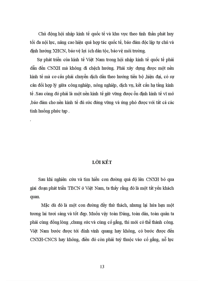image for page Quá độ lên CNXH bỏ qua chế độ Tư bản chủ nghĩa Lý luận thực trạng và giải pháp thực hiện