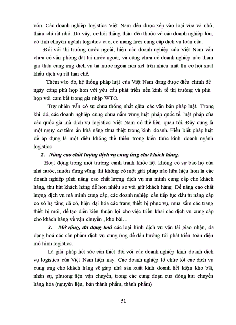 image for page Giải pháp phát triển các dịch vụ Logistics của các Doanh nghiệp VN