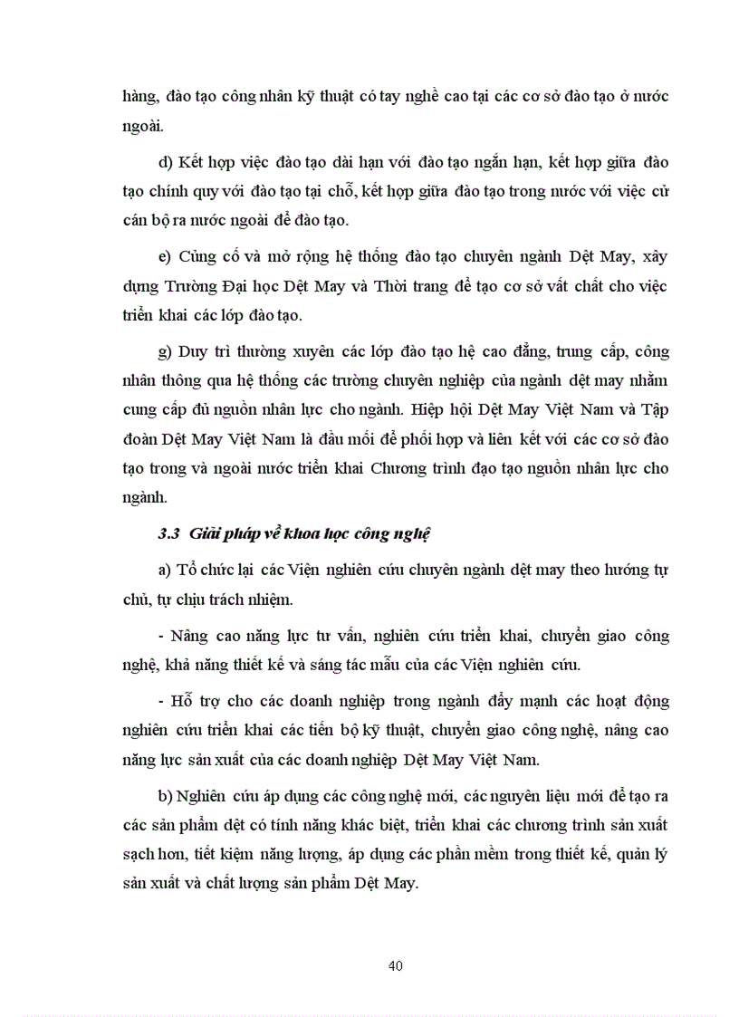 image for page Thực trạng và giải pháp nâng cao khả năng cạnh tranh của các doanh nghiệp dệt may Việt Nam