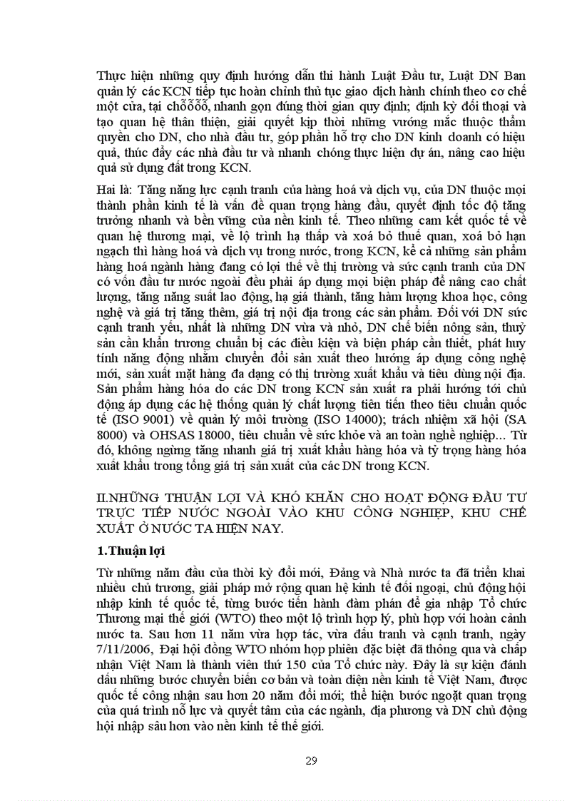 image for page Thực trạng và giải pháp đầu tư trực tiếp nước ngoài vào khu công nghiệp khu chế xuất