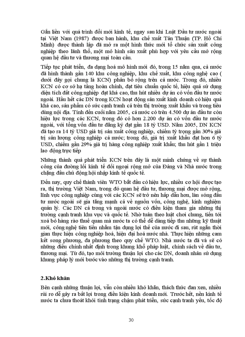 image for page Thực trạng và giải pháp đầu tư trực tiếp nước ngoài vào khu công nghiệp khu chế xuất