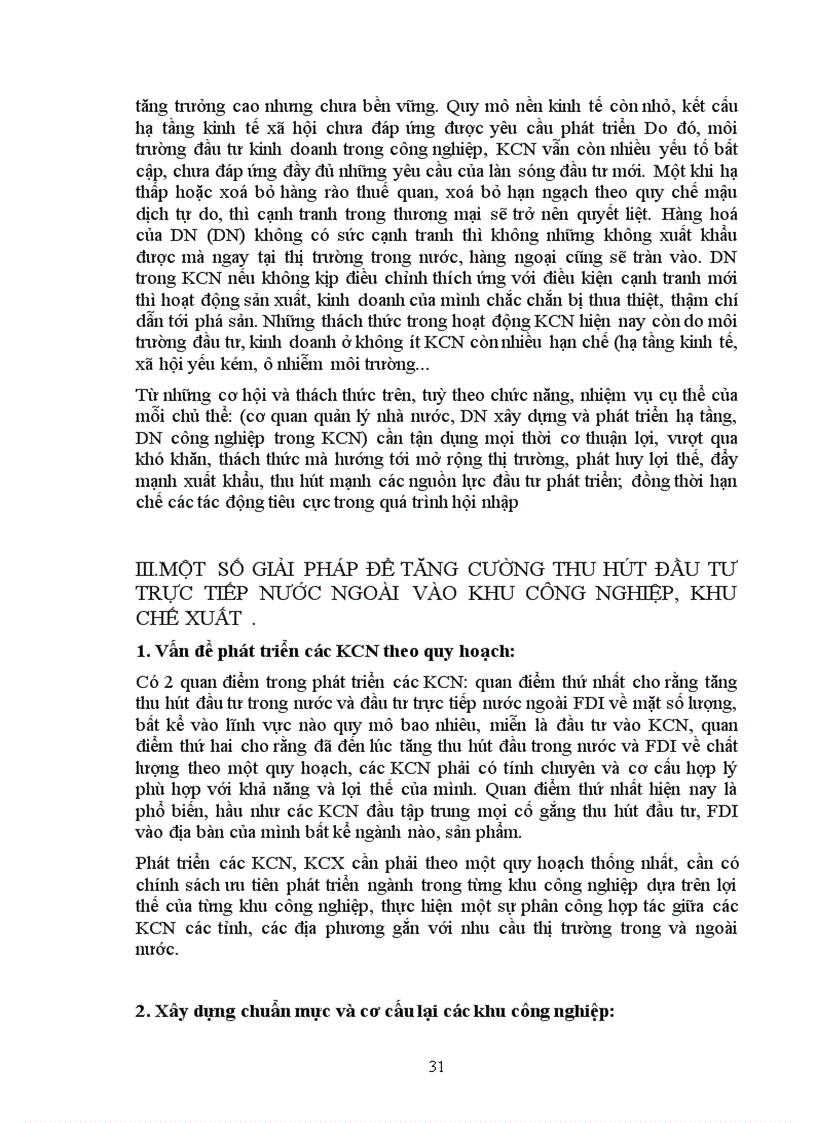 image for page Thực trạng và giải pháp đầu tư trực tiếp nước ngoài vào khu công nghiệp khu chế xuất