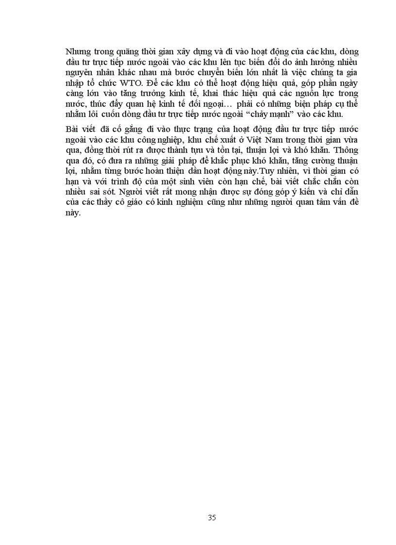 image for page Thực trạng và giải pháp đầu tư trực tiếp nước ngoài vào khu công nghiệp khu chế xuất