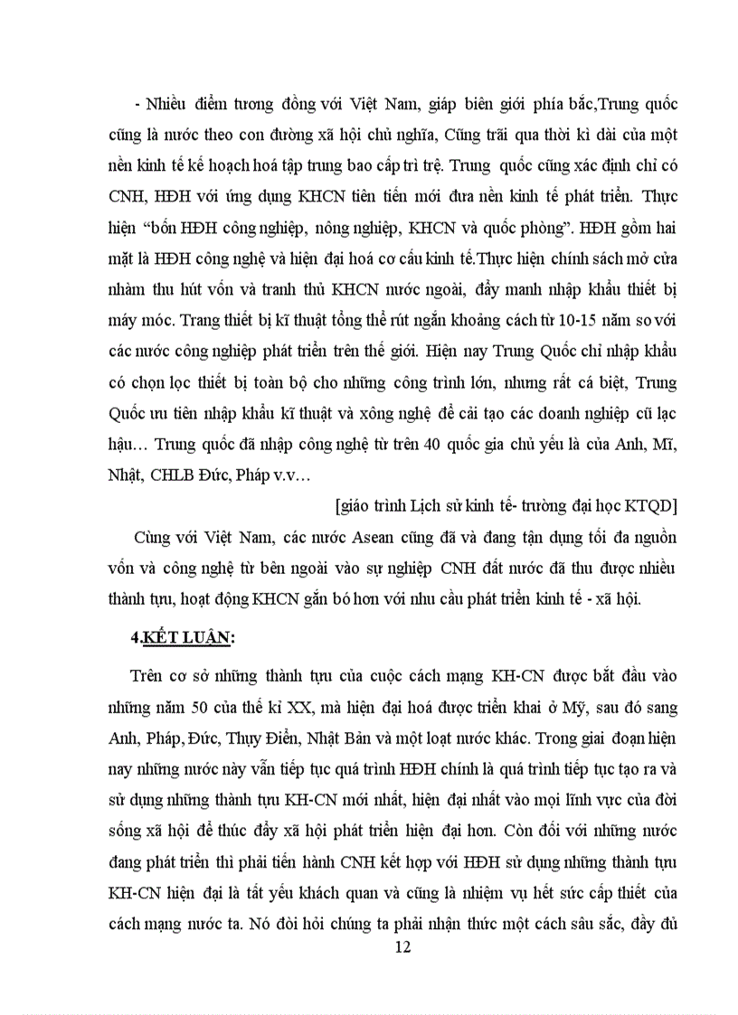 image for page Để thực hiện thành công sự nghiệp công nghiệp hoá hiện đại hoá CNH HĐH đất nước thì phải xác định khoa học và công nghệ KH CN cùng với giáo dục và đào tạo GD ĐT