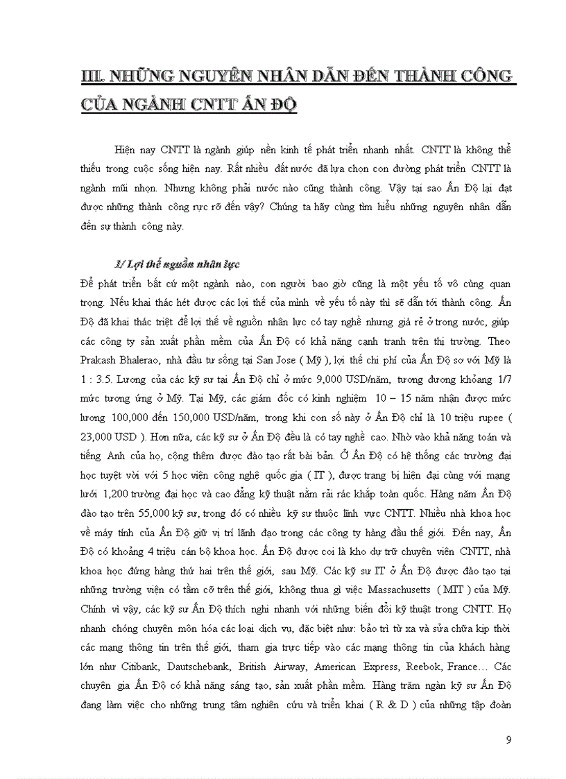 image for page Những nhân tố ảnh hưởng tới sự phát triển ngành công nghệ thông tin Ấn Độ