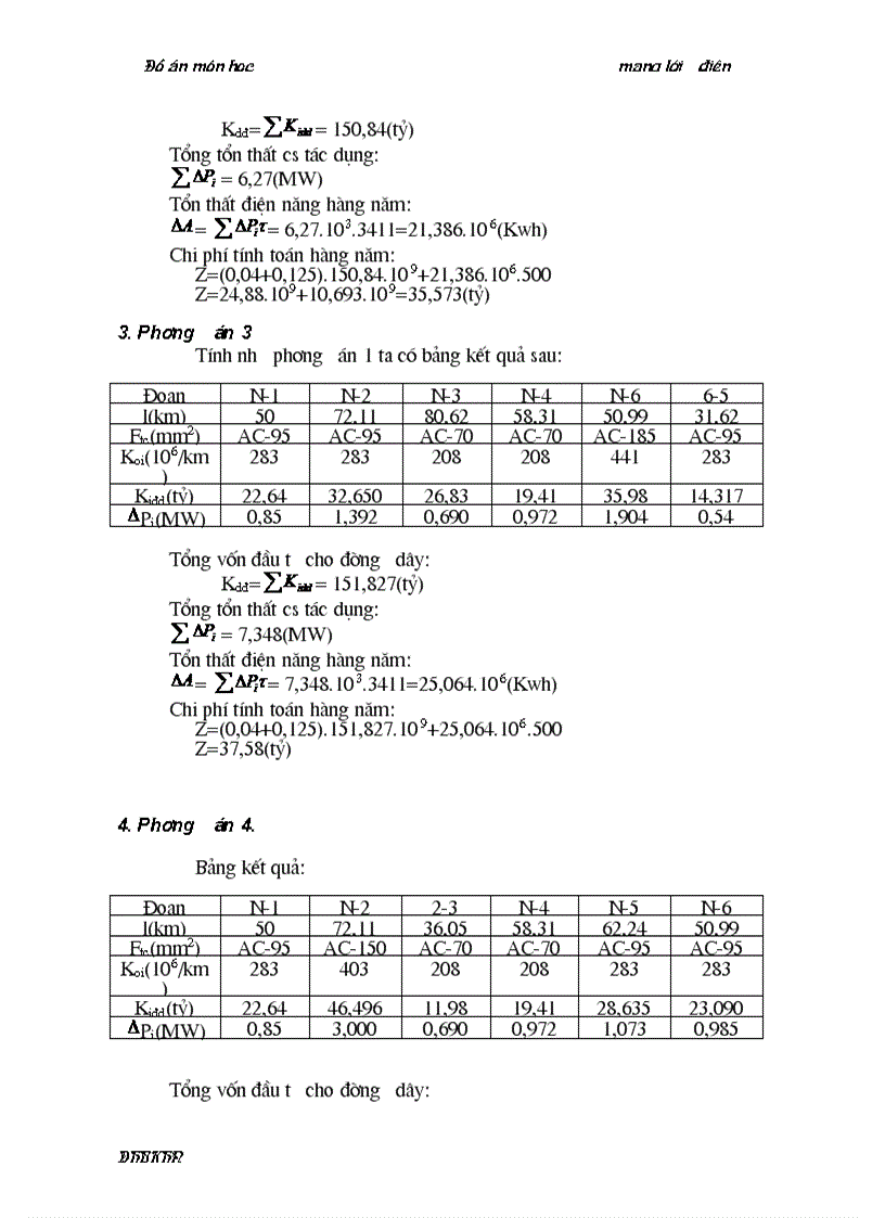 image for page Đồ án môn học Mạng Lưới Điện