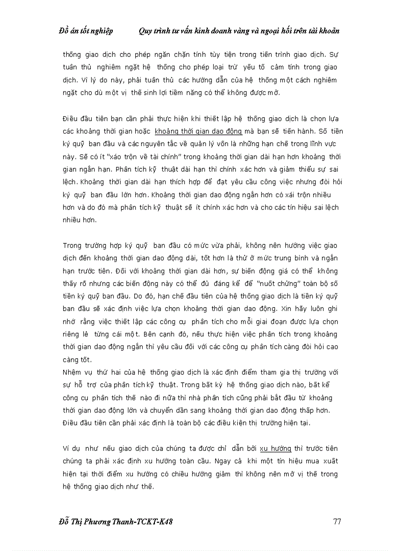 image for page Quy trình tư vấn kinh doanh vàng và ngọai hối trên tài khoản