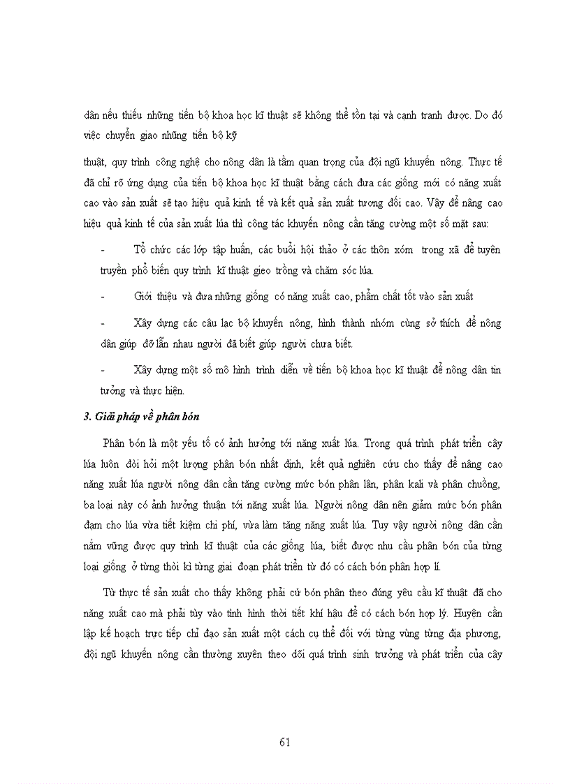 image for page Thực trạng và 1 số giải pháp nâng cao hiệu quả sản xuất lúa ở huyện Quỳnh Phụ tỉnh Thái Bình