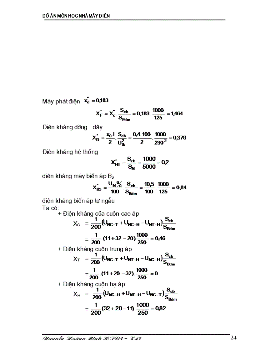image for page Thiết kế phần điện nhà máy nhiệt điện và tính toán chế độ vận hành tối ưu của nhà máy điện