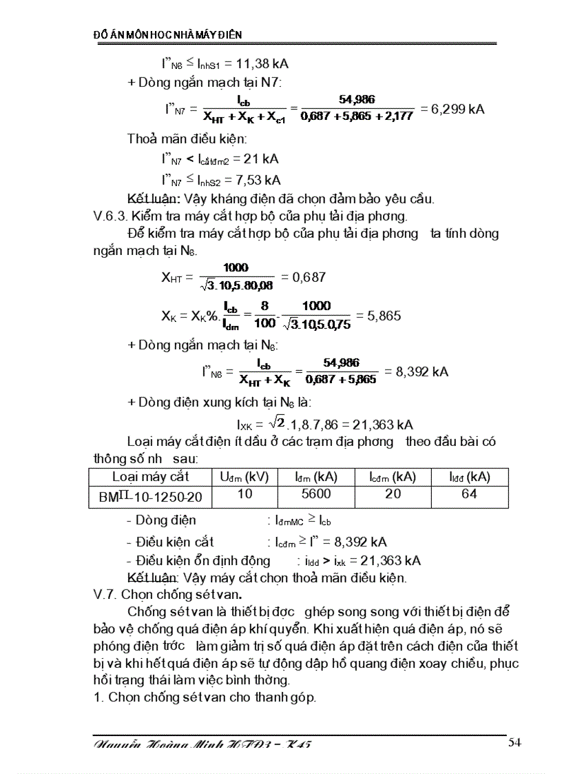 image for page Thiết kế phần điện nhà máy nhiệt điện và tính toán chế độ vận hành tối ưu của nhà máy điện