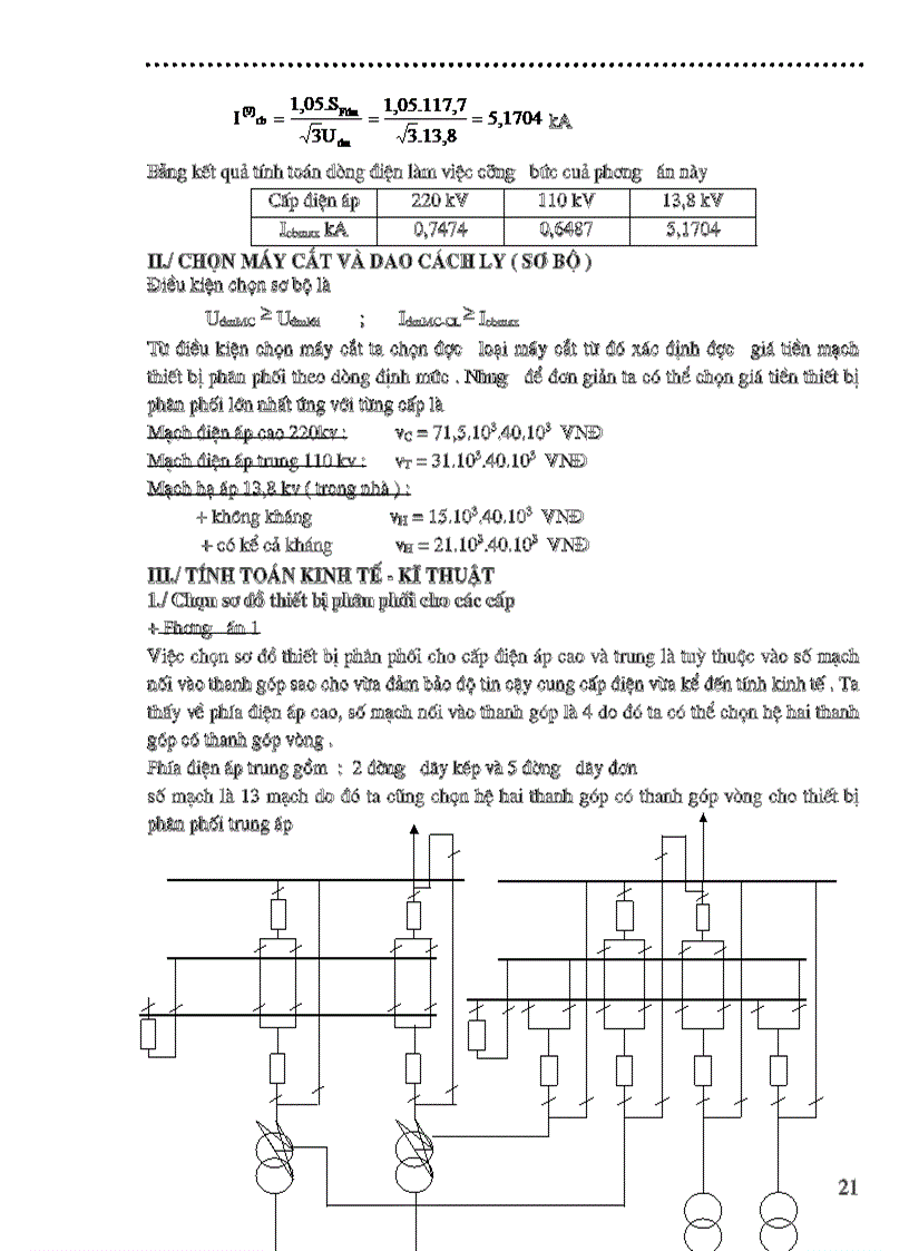 image for page Thiết kế phần điện của nhà máy nhiệt điện công suất 200 MW