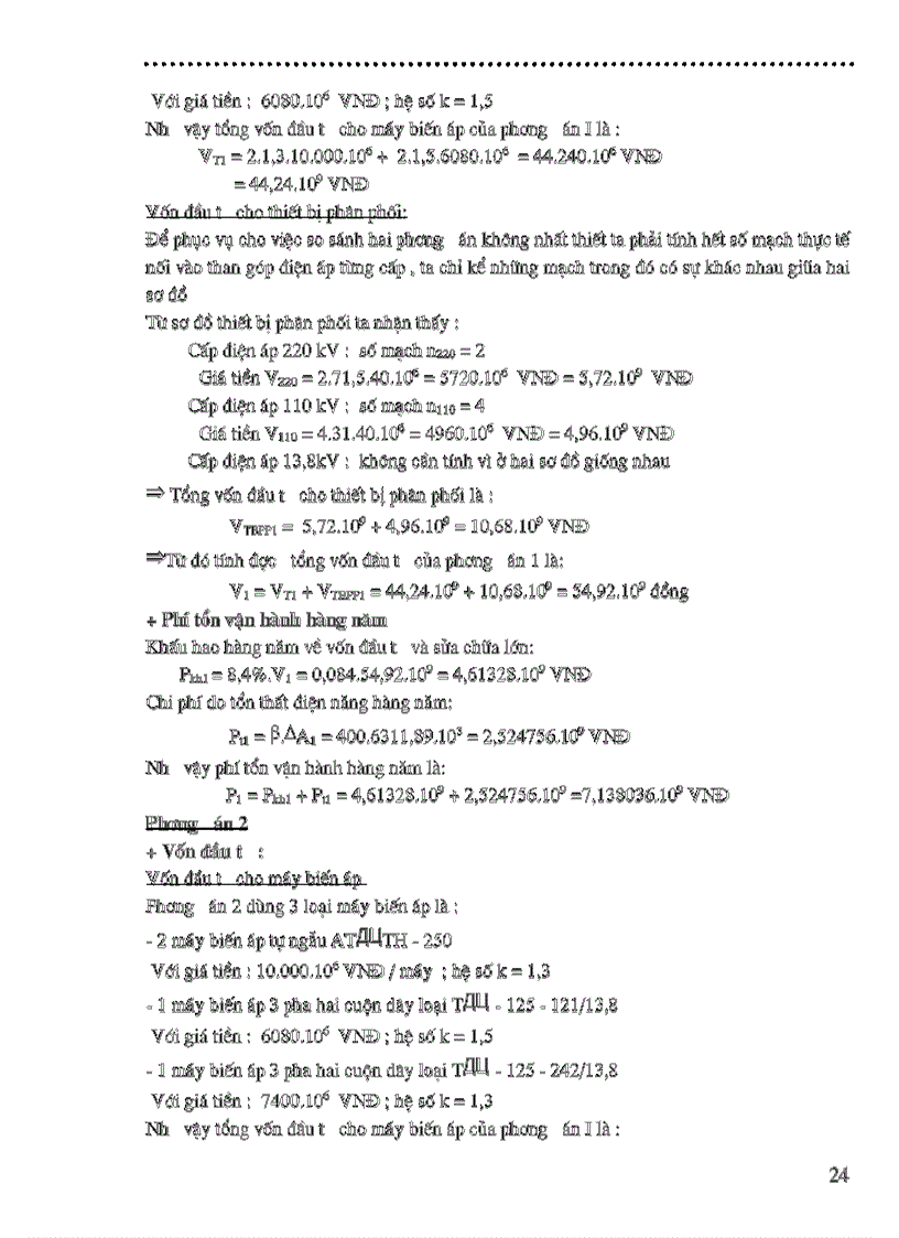 image for page Thiết kế phần điện của nhà máy nhiệt điện công suất 200 MW