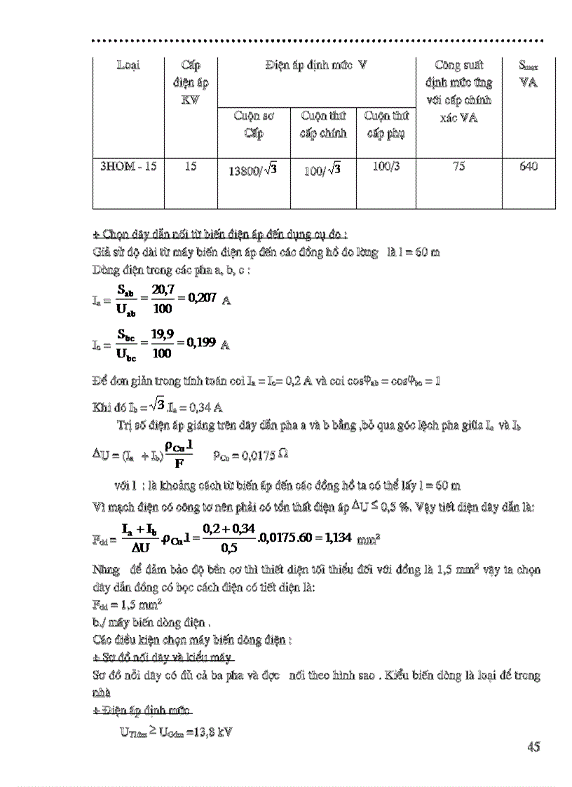 image for page Thiết kế phần điện của nhà máy nhiệt điện công suất 200 MW
