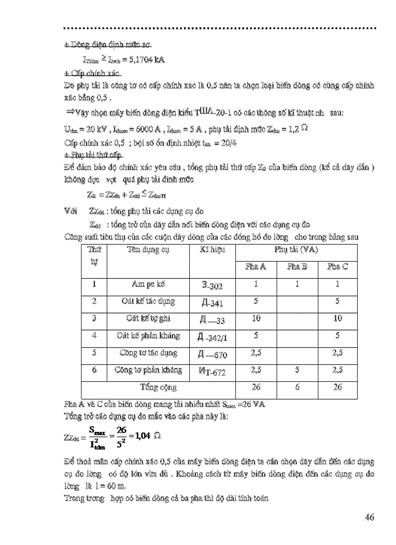 image for page Thiết kế phần điện của nhà máy nhiệt điện công suất 200 MW