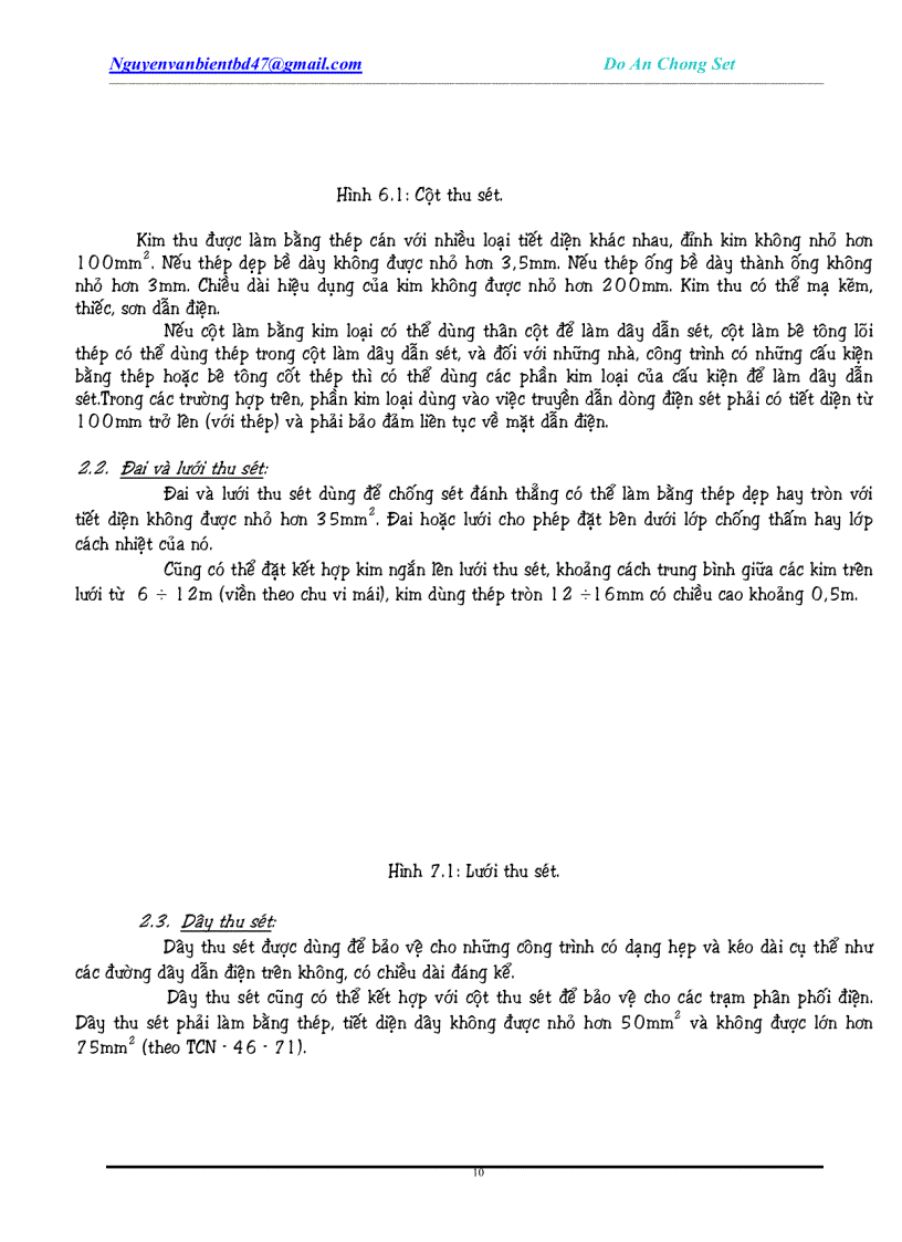 image for page Đồ án chống sét