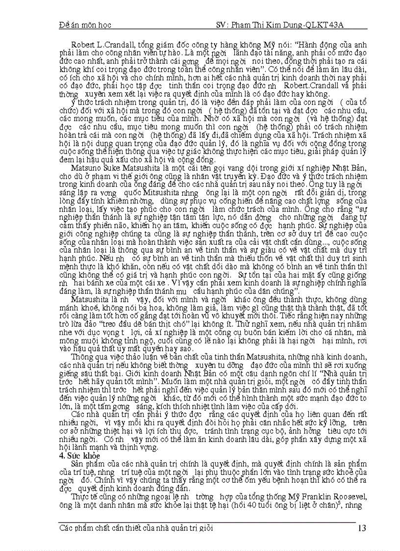 image for page Các phẩm chất cần thiết của nhà quản trị giỏi