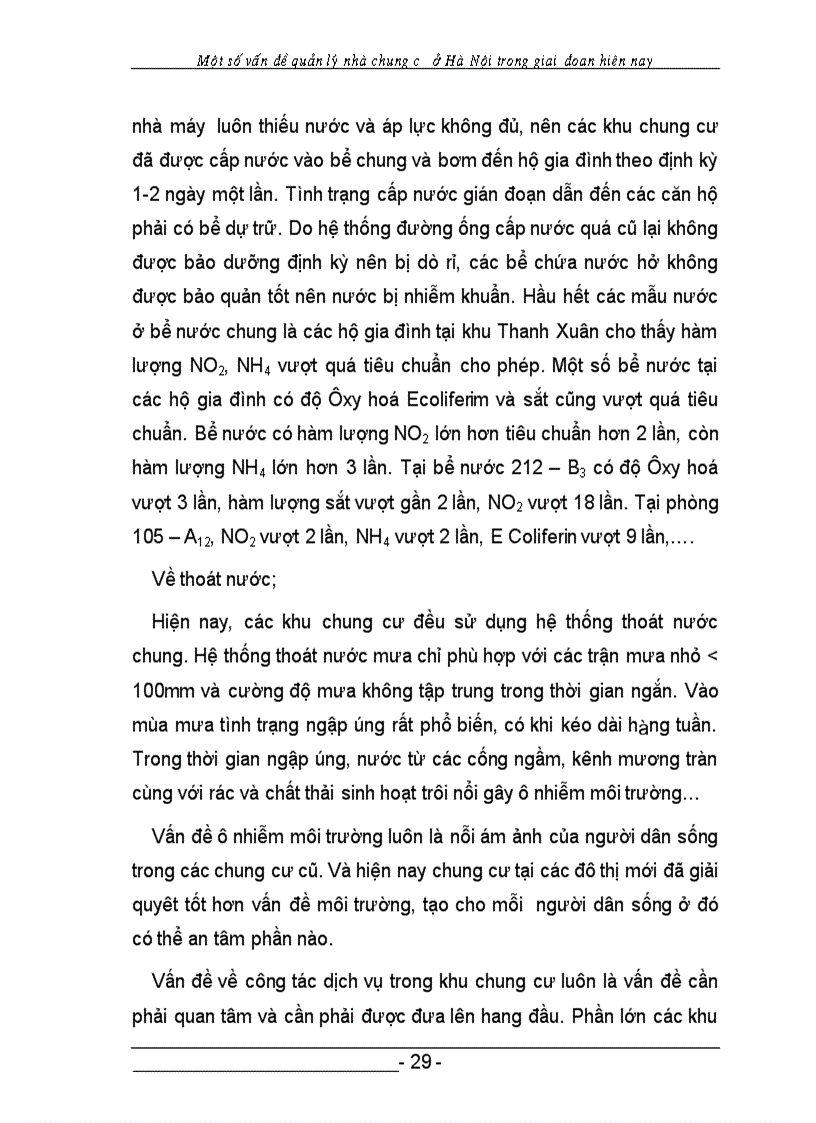 image for page Một số vấn đề quản lý chung cư ở HÀ NỘI trong giai đoạn hiên nay