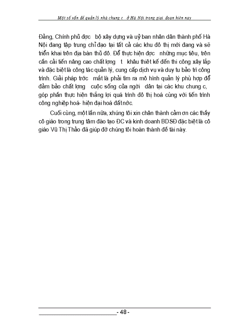 image for page Một số vấn đề quản lý chung cư ở HÀ NỘI trong giai đoạn hiên nay
