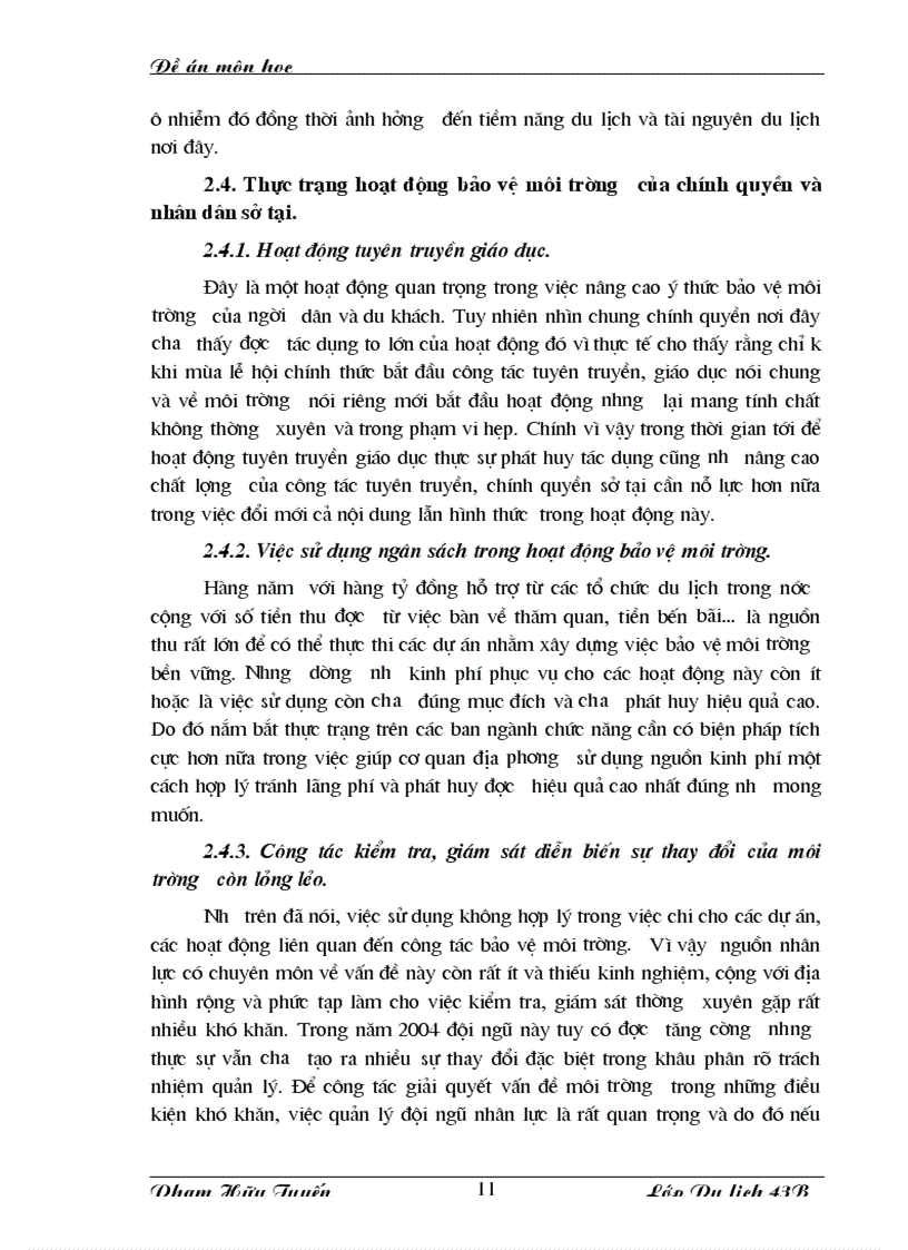 image for page Môi trường du lịch tại chùa Hương thực trạng và giải pháp