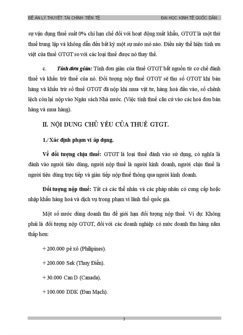 image for page Đề án THUẾ GIÁ TRỊ GIA TĂNG