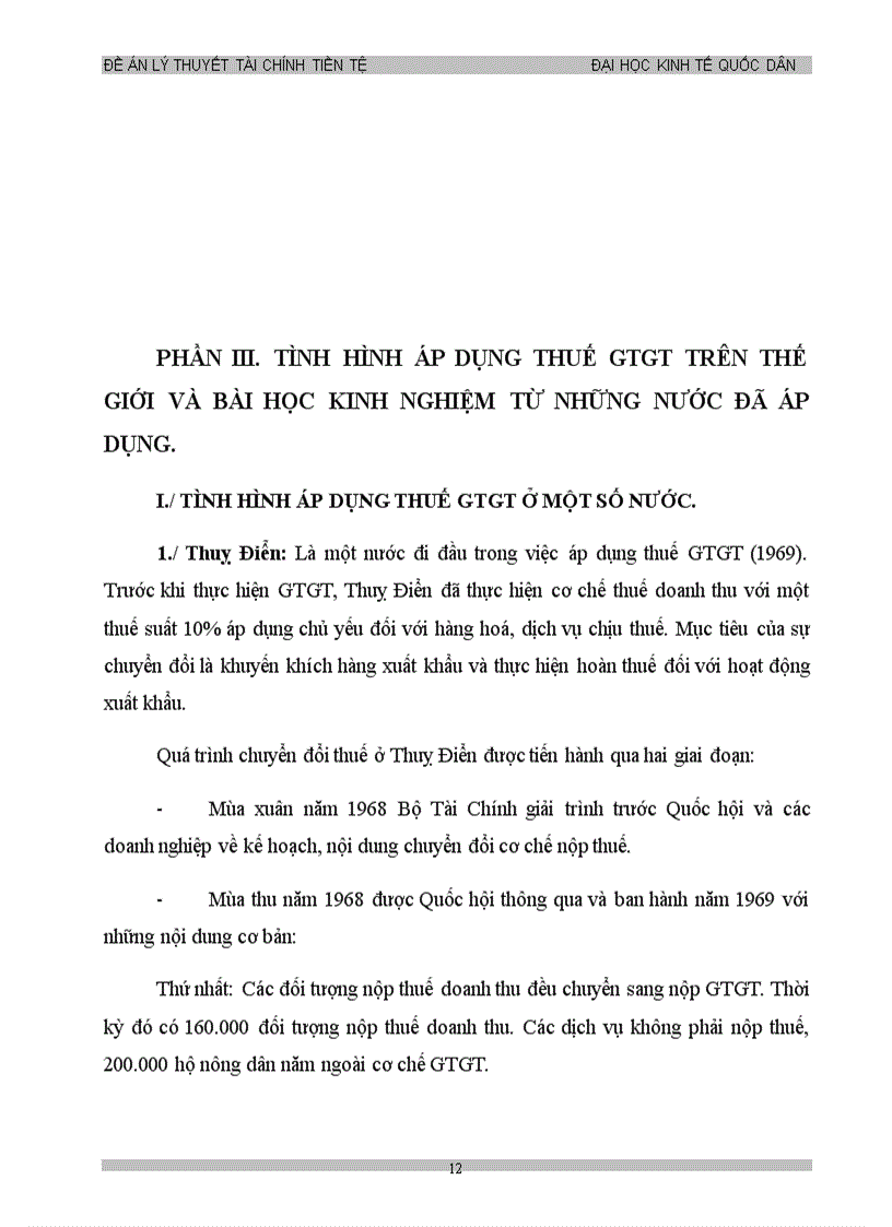 image for page Đề án THUẾ GIÁ TRỊ GIA TĂNG