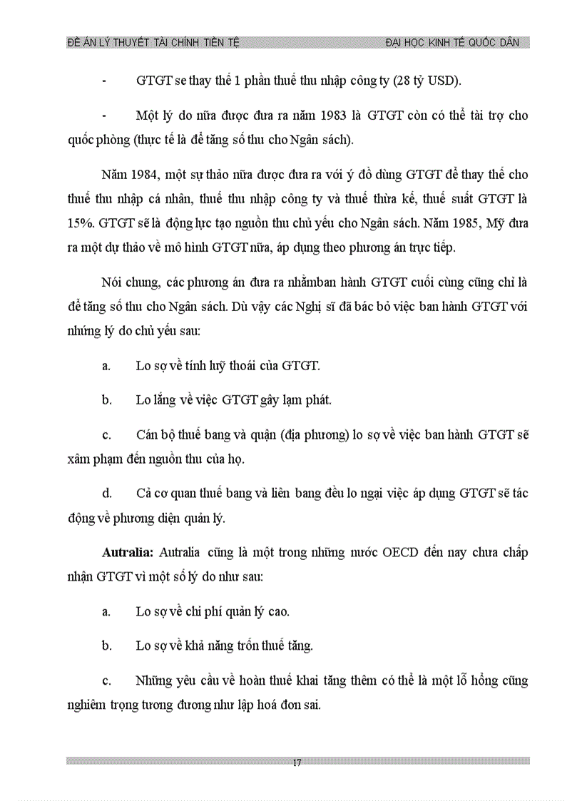 image for page Đề án THUẾ GIÁ TRỊ GIA TĂNG