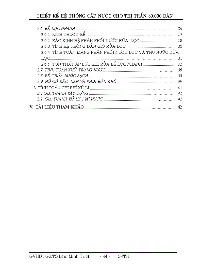 image for page Hệ thống cấp nước cho thị trấn 50 000 dân