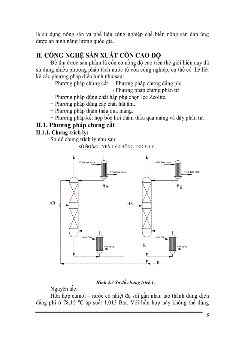 image for page Thiết kế xưởng sản xuất cồn tuyệt đối bằng kỹ thuật hấp phụ