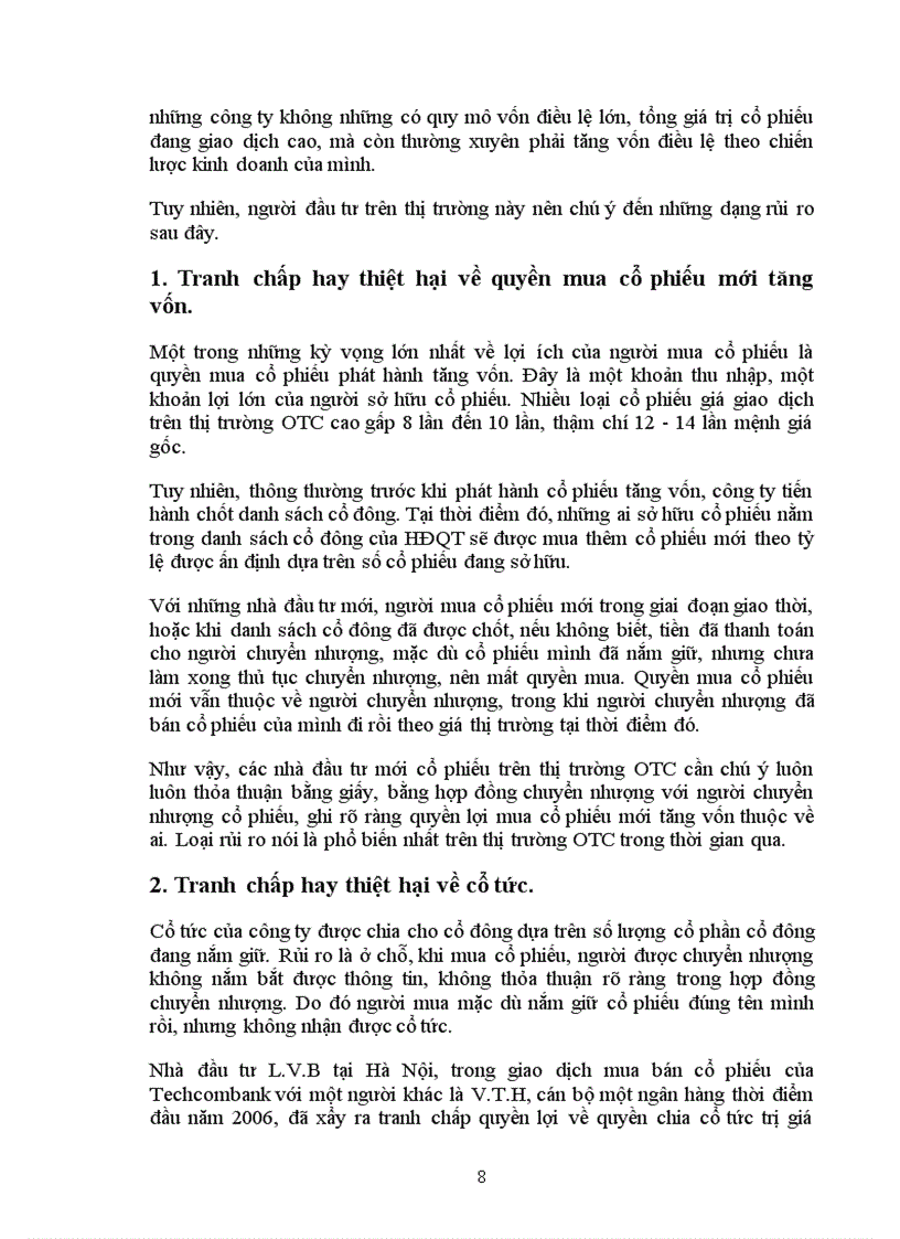 image for page Khái quát về những đặc điểm chung của thị trường OTC cùng với 1 vài nét về thị trường OTC ở Việt Nam hiện nay