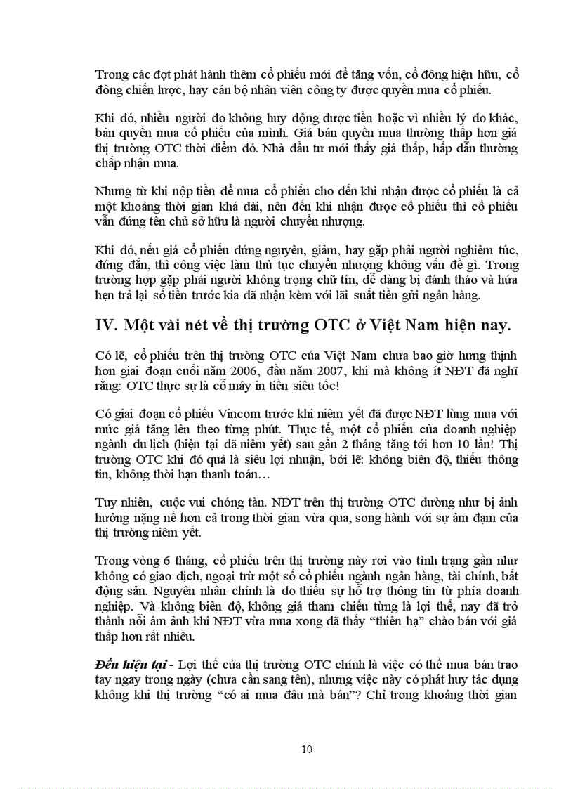 image for page Khái quát về những đặc điểm chung của thị trường OTC cùng với 1 vài nét về thị trường OTC ở Việt Nam hiện nay