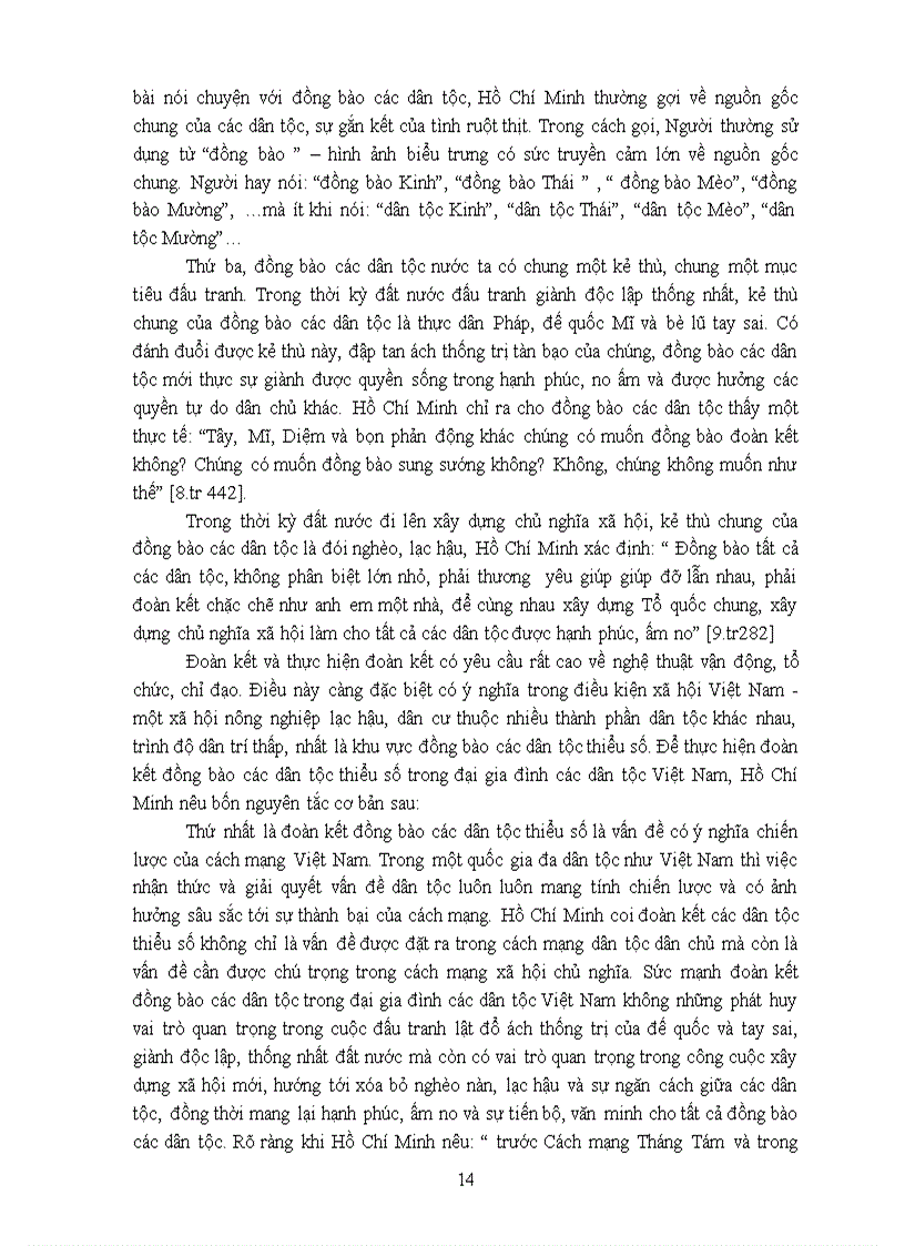 image for page Tư tưởng Hồ Chí Minh về dân tộc và vận dụng của đảng ta trong thực hiện chính sách dân tộc hiện nay 1986 2006