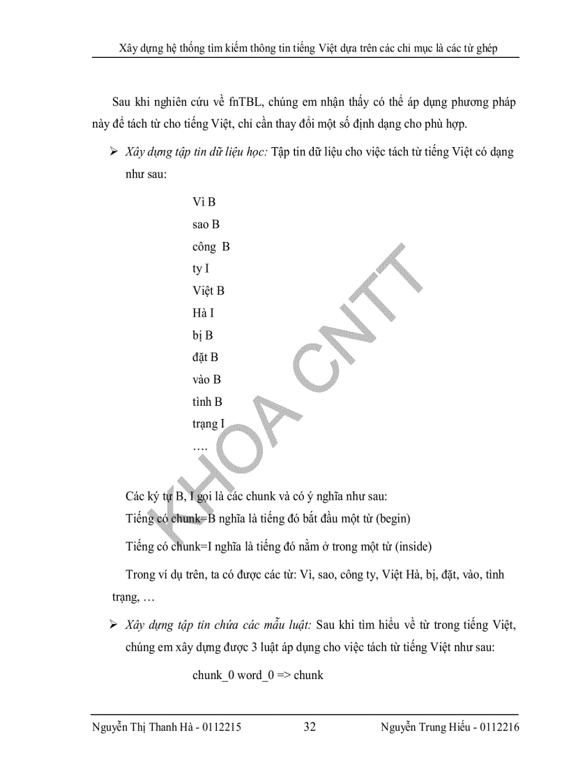 image for page Xây dựng hệ thống thông tin tiếng Việt dựa trên các chỉ mục có cấu trúc